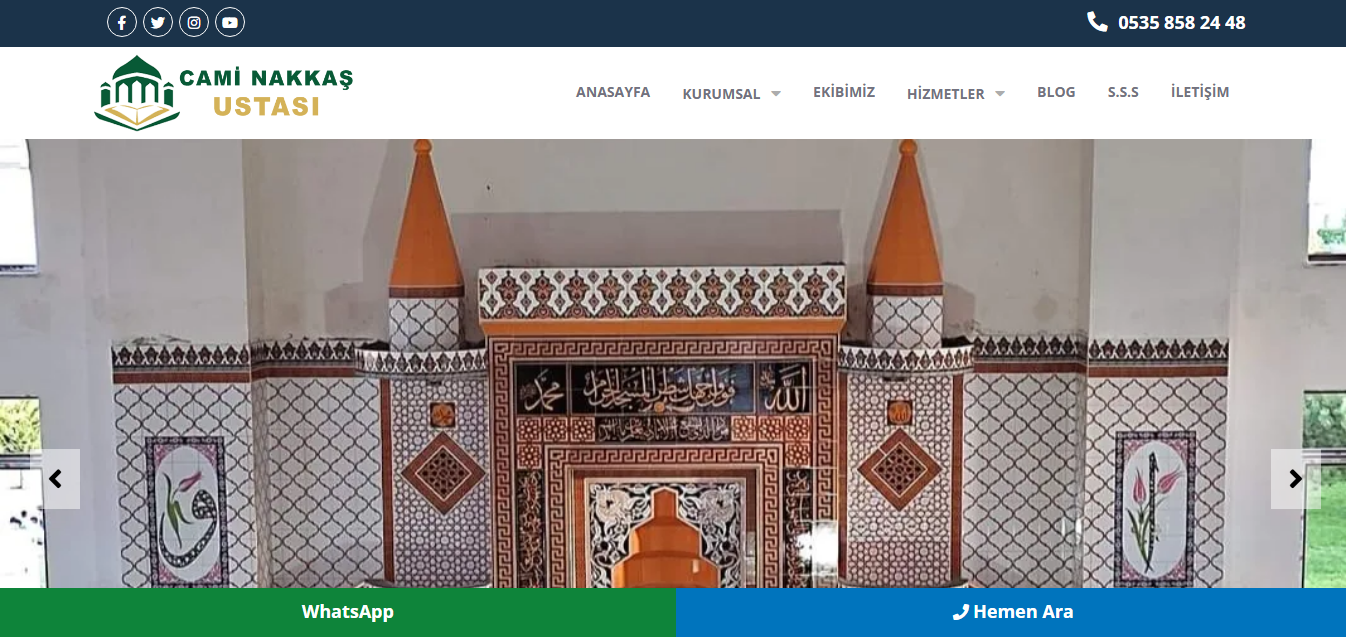 Cami Nakkaş Ustası - Cami Nakkaş